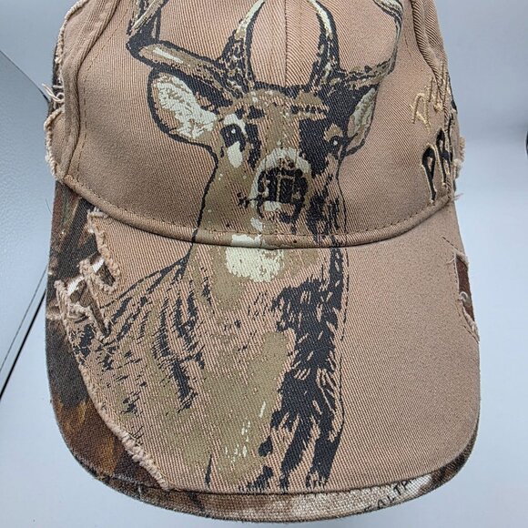 Buckwear Deer Predator Mens Brown Adjustable Hunting Hat Casual Outdoors - Picture 9 of 9